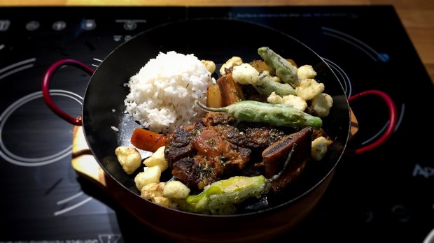 Galbi jjim at dPot is made with short ribs and oxtail. (Photo by Brad A. Johnson, Orange County Register/SCNG)