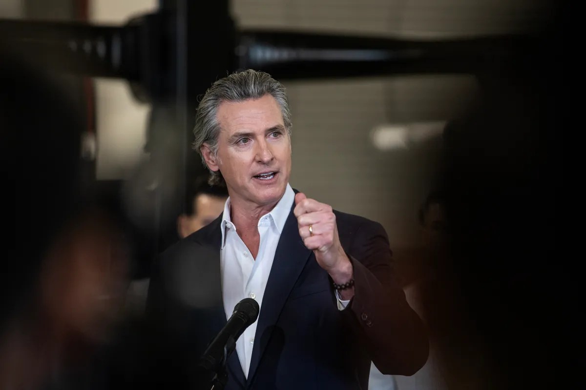 In San Diego, Newsom blasts immigration crackdown