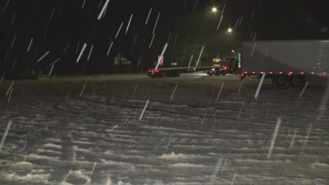 California Winter Storm: Road closures, an outage, avalanche warning and more