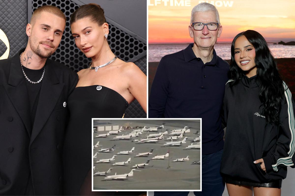 Silicon Valley elites' private jets jam up airports ahead of Super Bowl 60