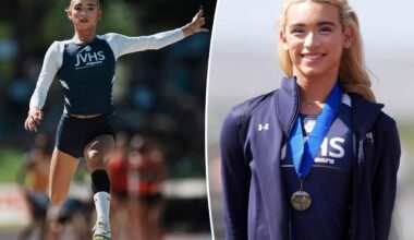 Trans high school track athlete wins first place in girls’ competition