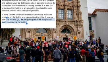 Striking San Francisco teachers tell parents to skip homework