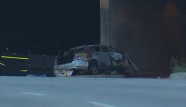 NTSB investigating after 4 killed in fiery Long Beach car crash