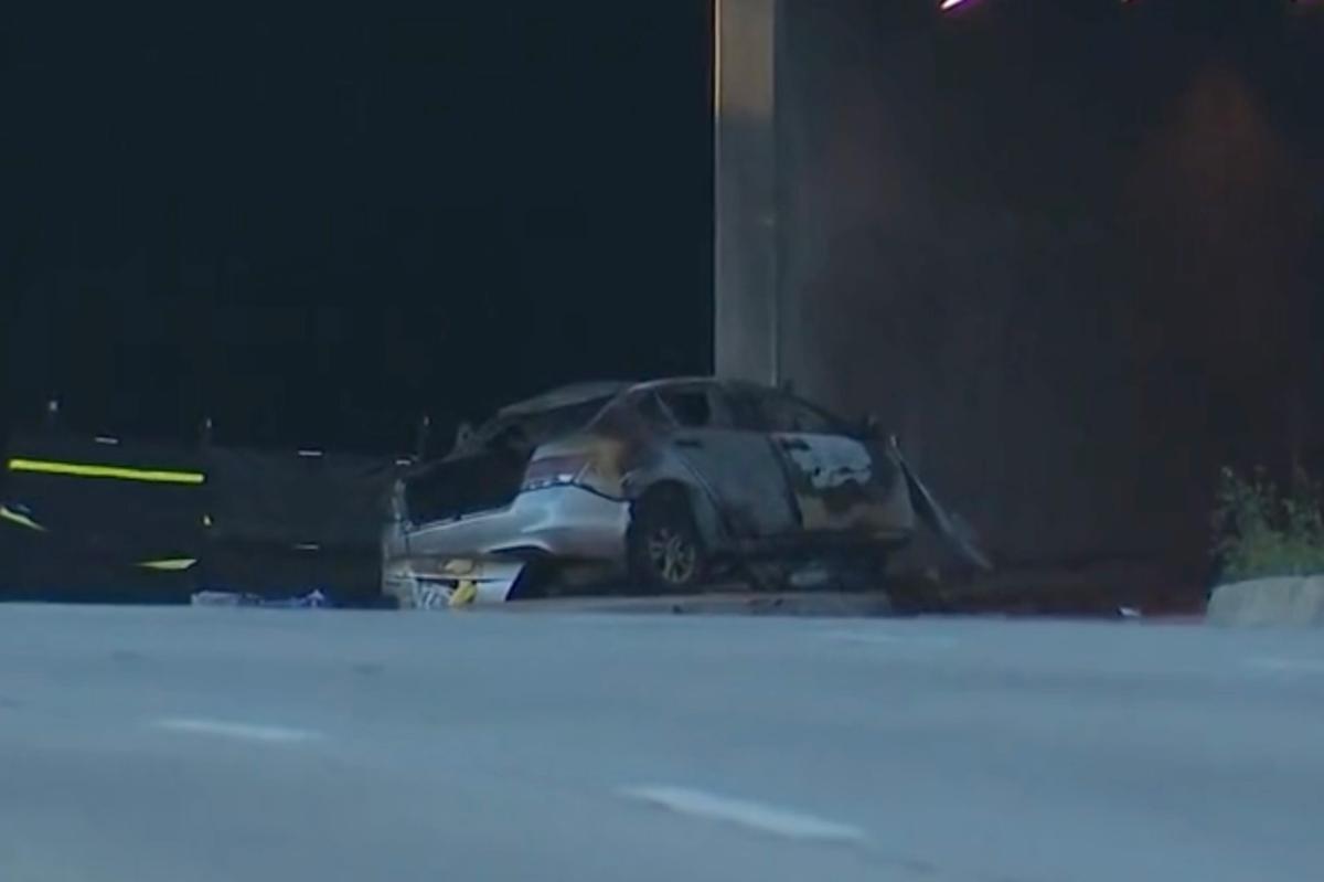 NTSB investigating after 4 killed in fiery Long Beach car crash