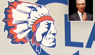 Woke San Diego high school scraps mascot name 'Chieftains' after Newsom-backed law