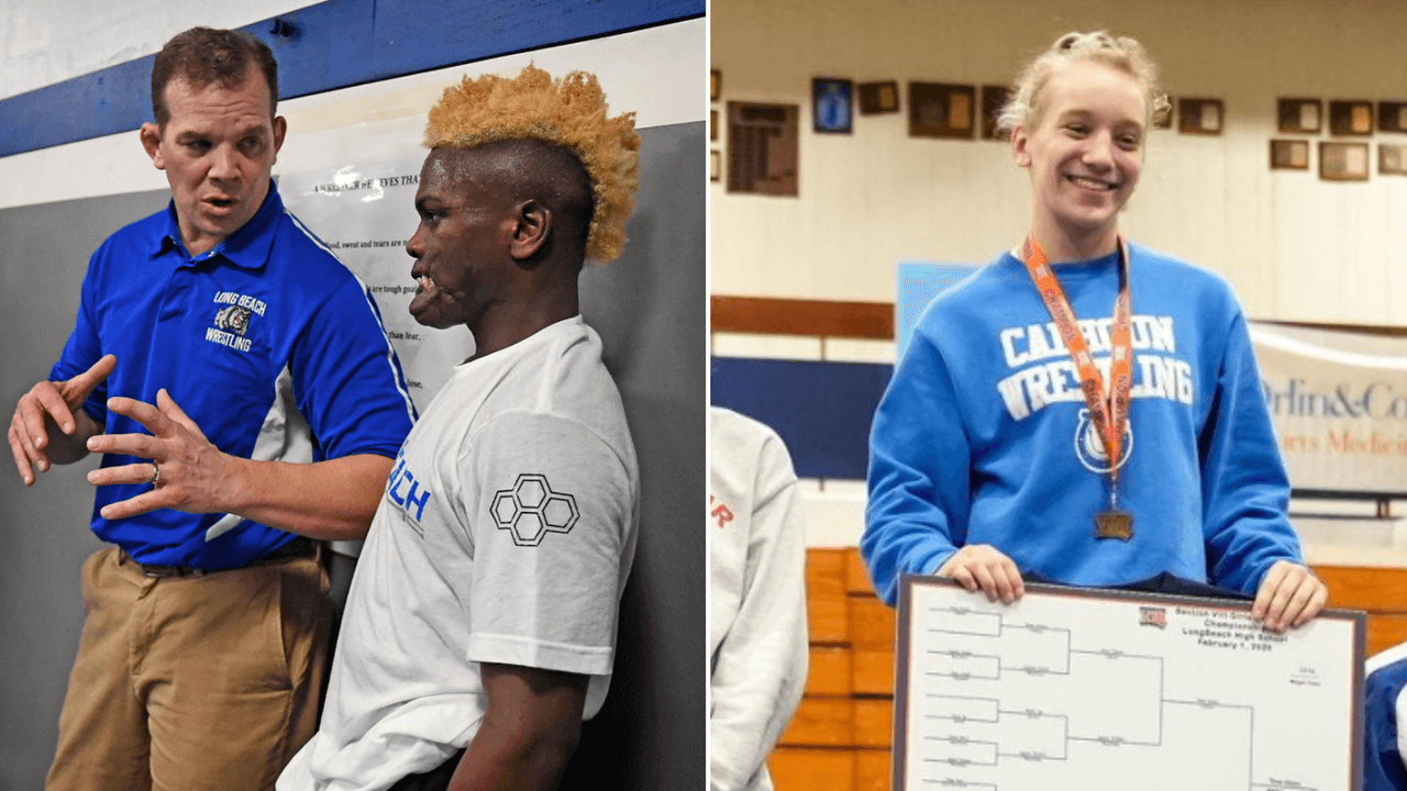 Long Beach boys wrestling coach Ray Adams to play role of dad, mentor