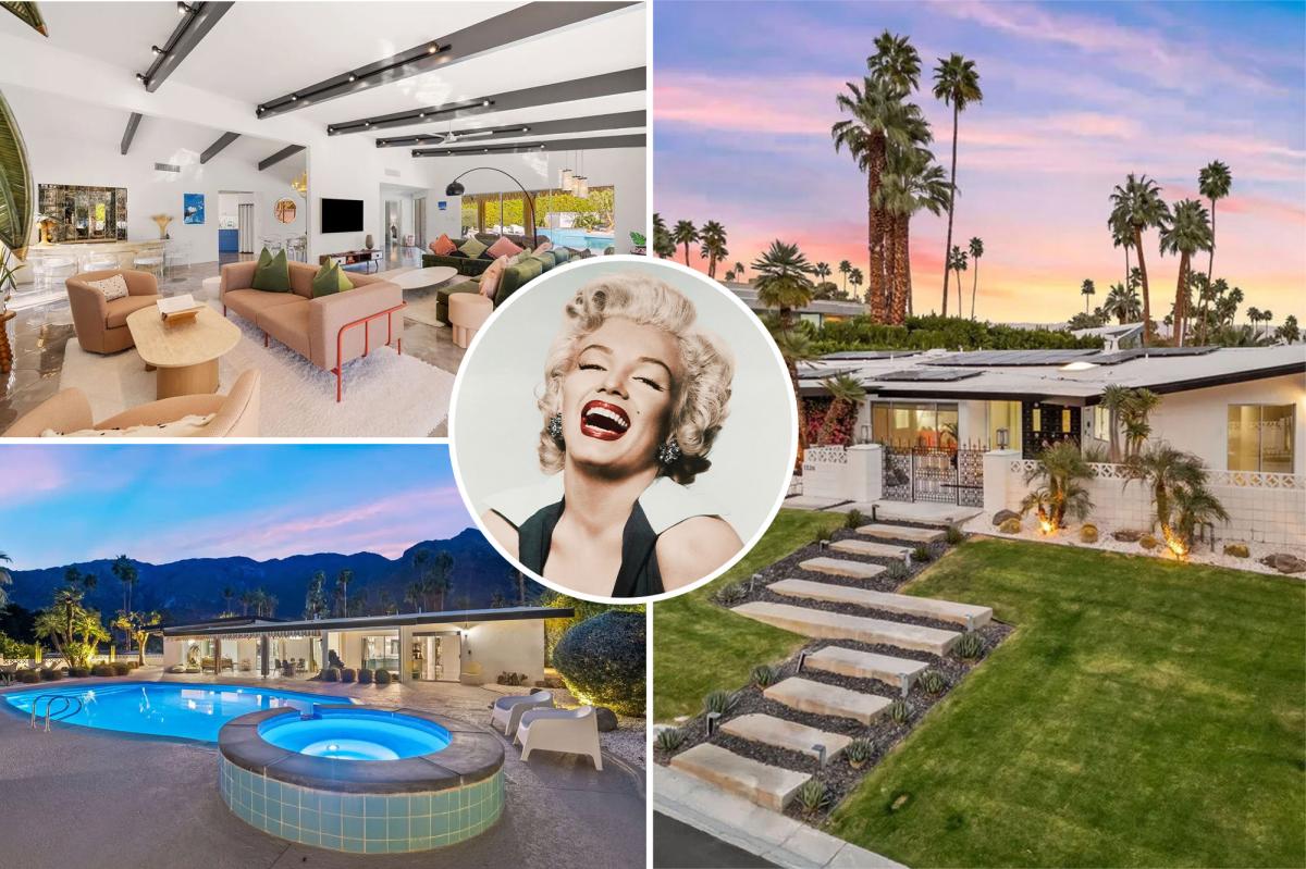 Marilyn Monroe’s California ‘Doll House’ hits the market for $3.3M