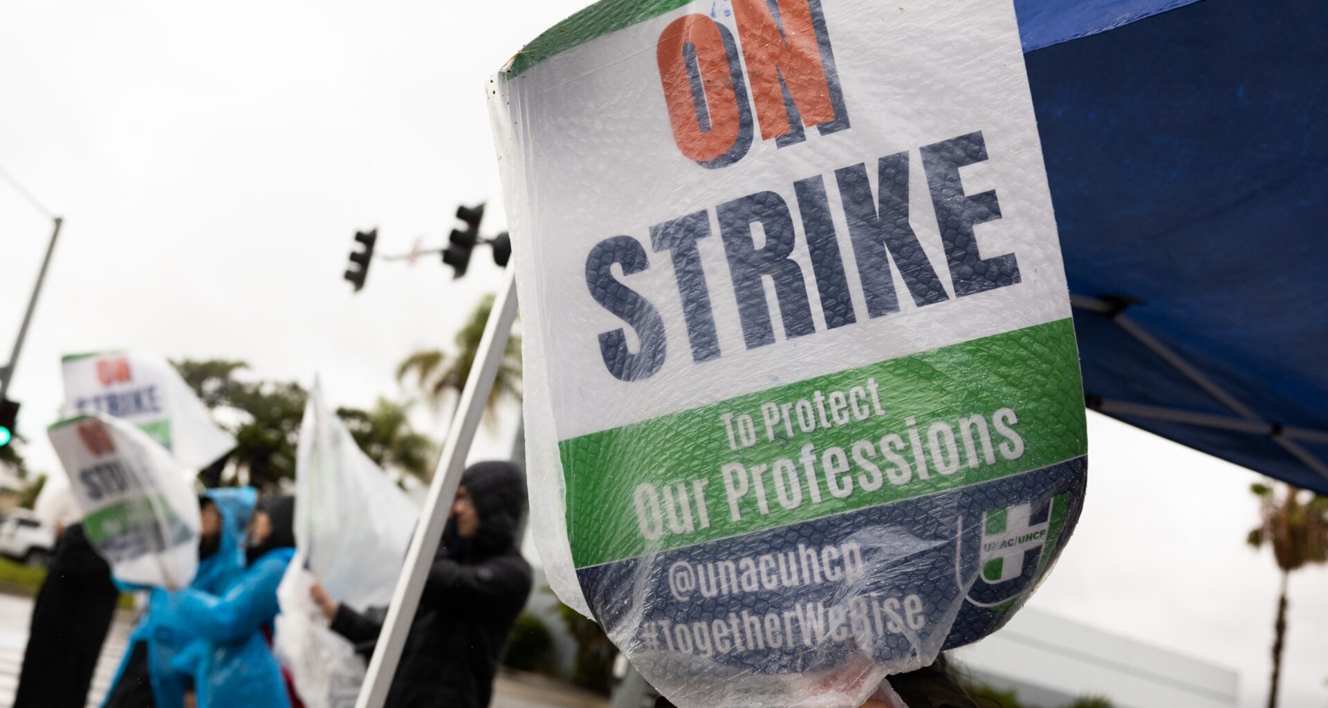 Orange County Healthcare Workers Strike For Second Week