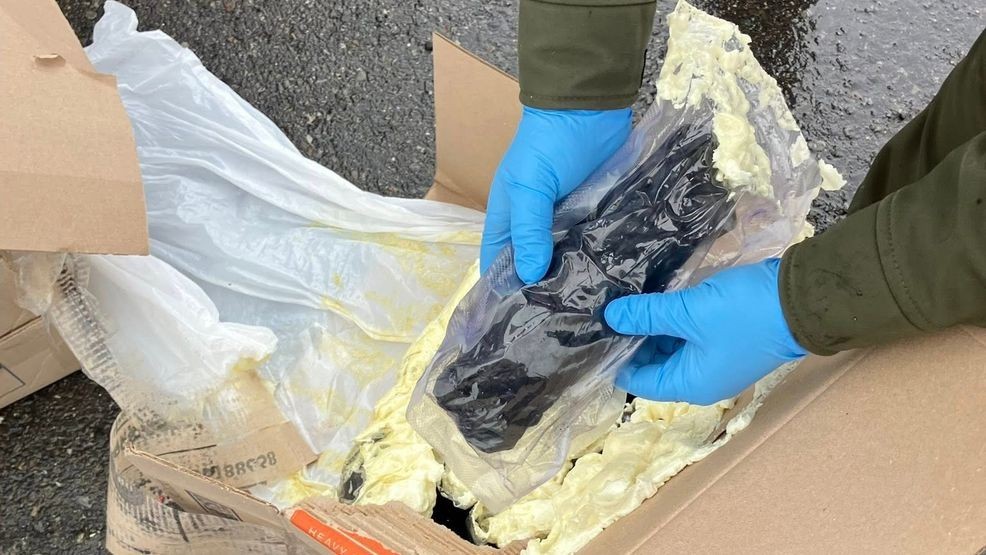 An image revealing the contents of the suspicious boxes. (Courtesy of SCSO)