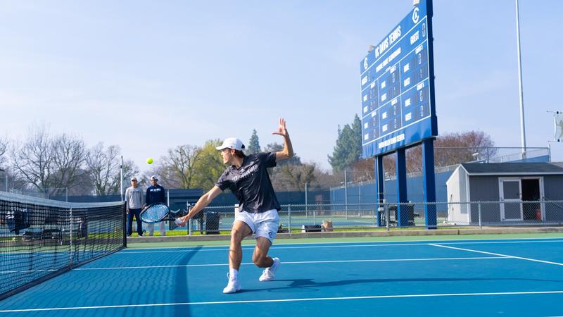 UC Davis Men's Tennis Defeats Rival Sacramento State 5-2