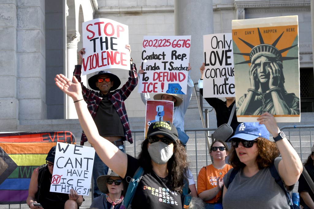 Multiple anti-ICE protests being held in Southern California on Saturday – Daily News
