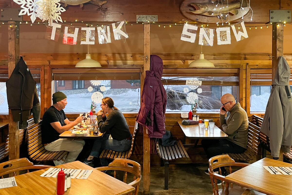 The Tiger Bar has anchored June Lake's downtown since 1932.