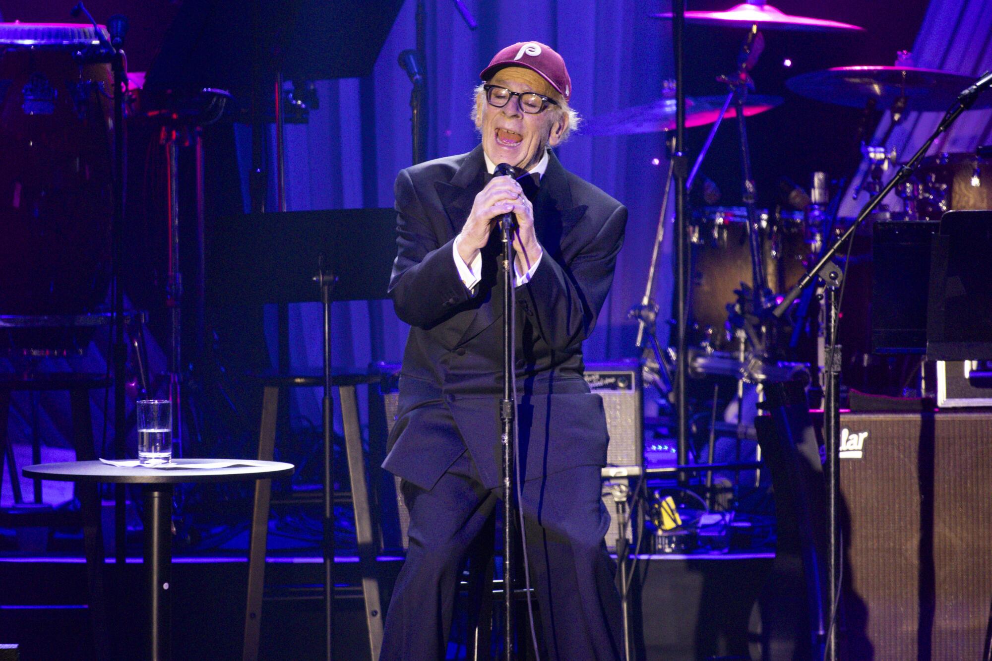 Art Garfunkel performs.