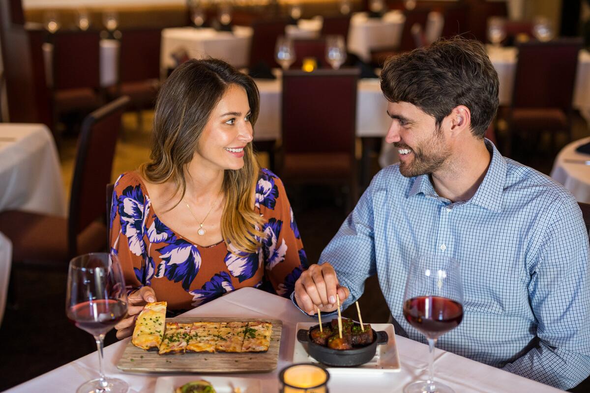 The Winery Restaurant & Wine Bar in Tustin will celebrate with a multi-course Valentine’s Day dinner.