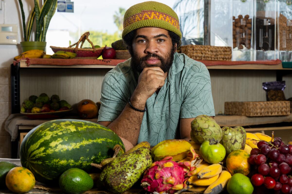 Imani Diggs of Imani Gardens at Crenshaw Food Hub 