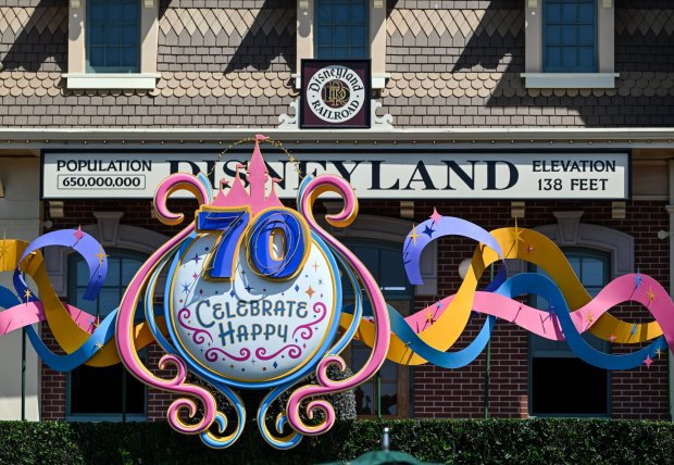 Disneyland's 70th anniversary celebration at the Disneyland Resort in Anaheim, CA, on Friday, Aug. 22, 2025. (Photo by Jeff Gritchen, Orange County Register/SCNG)