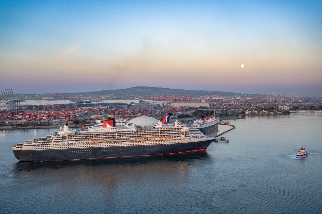 Cunard’s Queen Mary 2 reunites with namesake in Long Beach first time in 20 years – Press Telegram