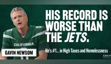 Newsom compared to Jets in Times Square billboard over taxes, homelessness