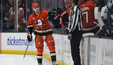 Gauthier gets 25th goal and surging Ducks beat Kraken 4-2 to move closer to Pacific Division lead