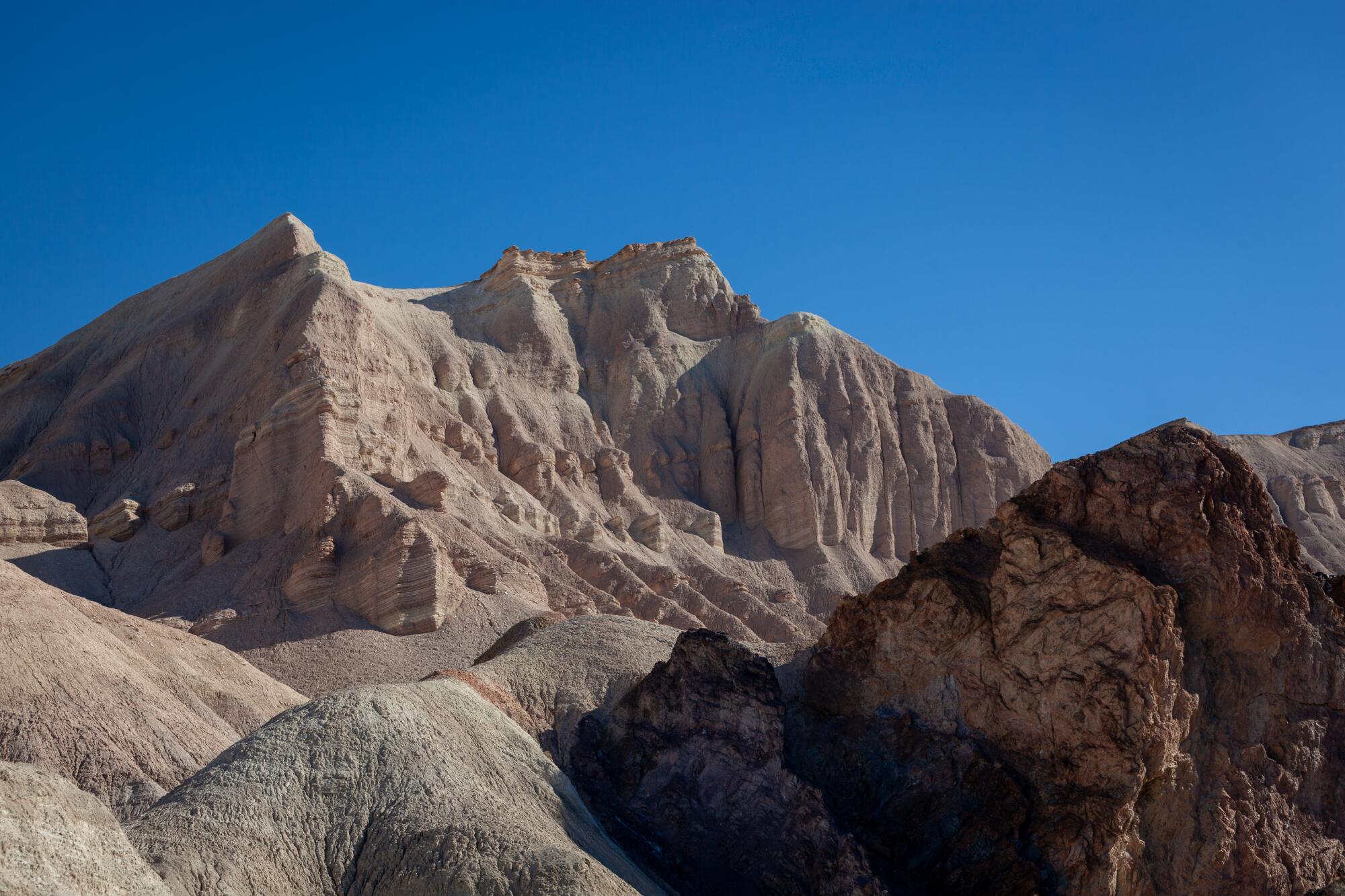 Amargosa Canyon is known for its dramatic rock formations.