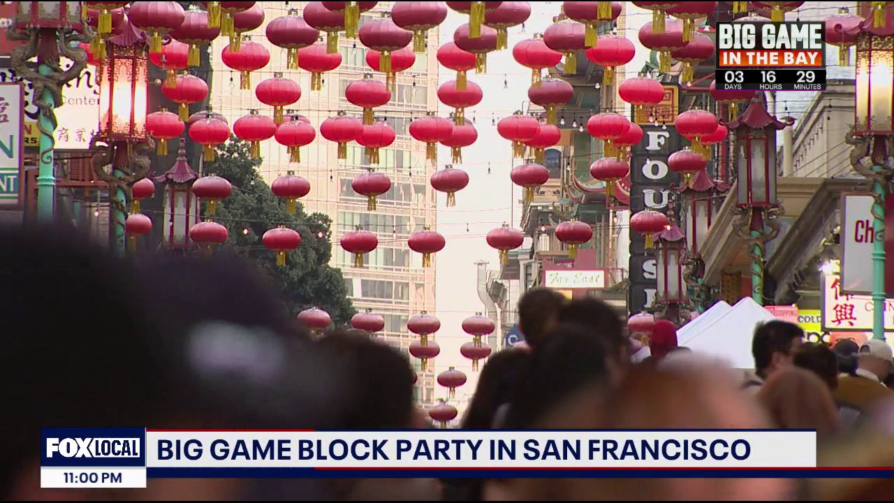 Chinatown's 'Big Game Block Party' ahead of Super Bowl and Chinese New Year