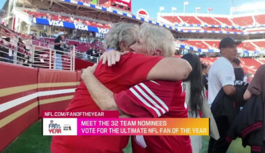 San Francisco 49ers 'Fan of the Year' 'GMFB'