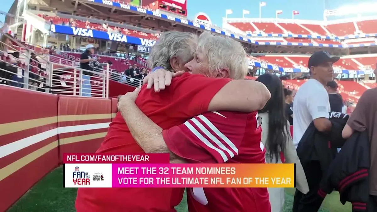 San Francisco 49ers 'Fan of the Year' 'GMFB'