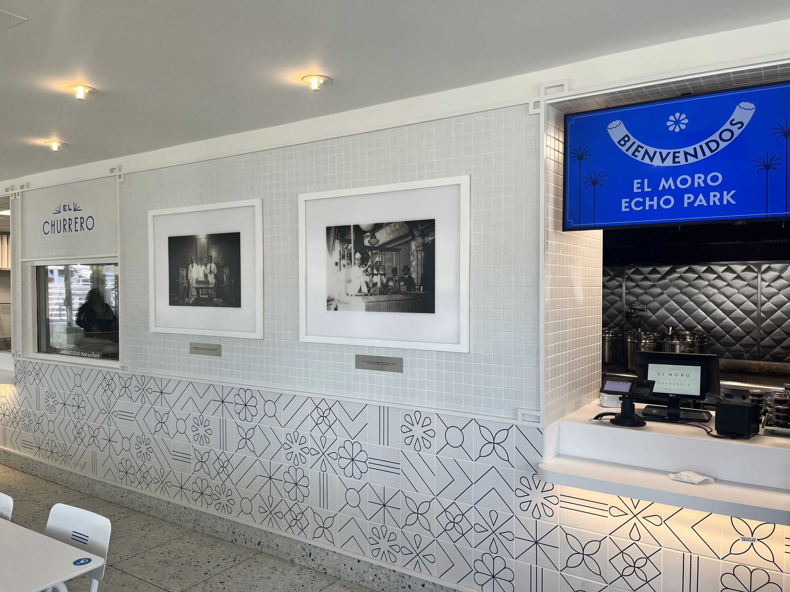 The interior of El Moro Echo Park.