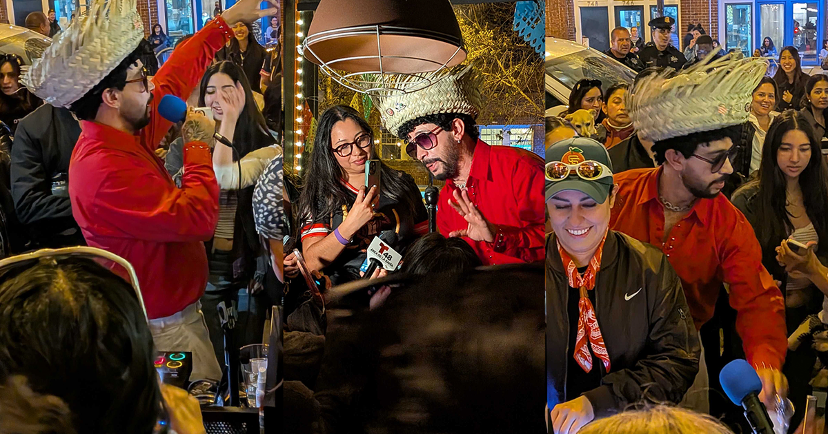 Bad Bunny look-alike contest in San Francisco is lit