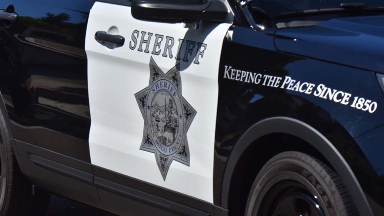 San Diego Sheriff's cruiser