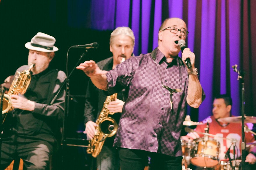 Emilio Castillo performing at Tower of Power at Yoshi's