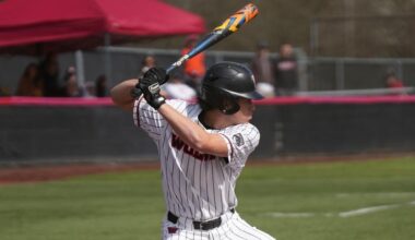 Wolves split doubleheader at Fresno Pacific on Friday