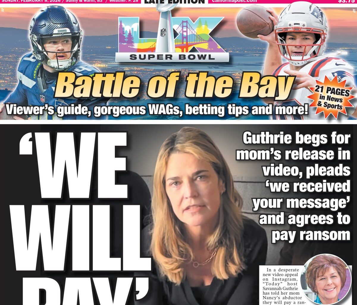 California Post Cover for February 8, 2026