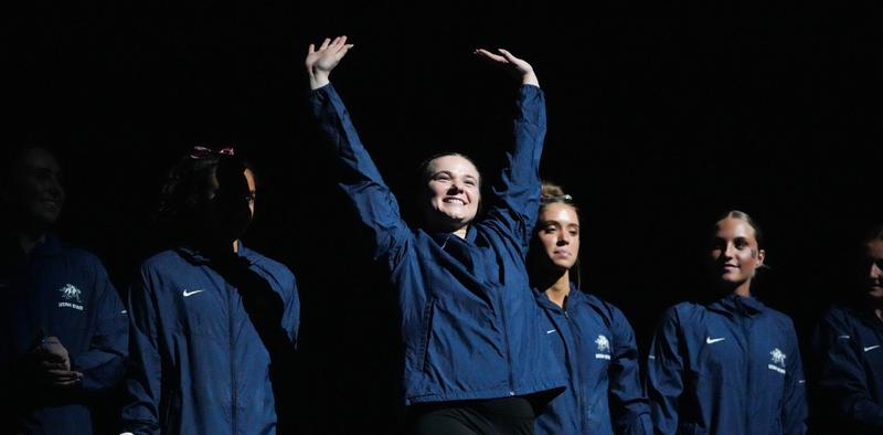 Gymnastics Hosts Alaska, Sacramento State and Southern Utah in Quad Meet Monday Night