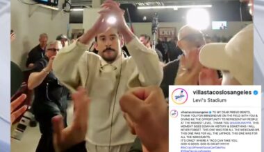 Villa's Tacos, popular LA food spot, appears in Bad Bunny's Super Bowl halftime show