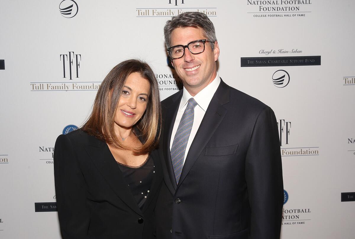 Laura Ziffren (Wasserman) and Wasserman Media Group CEO, Casey Wasserman 