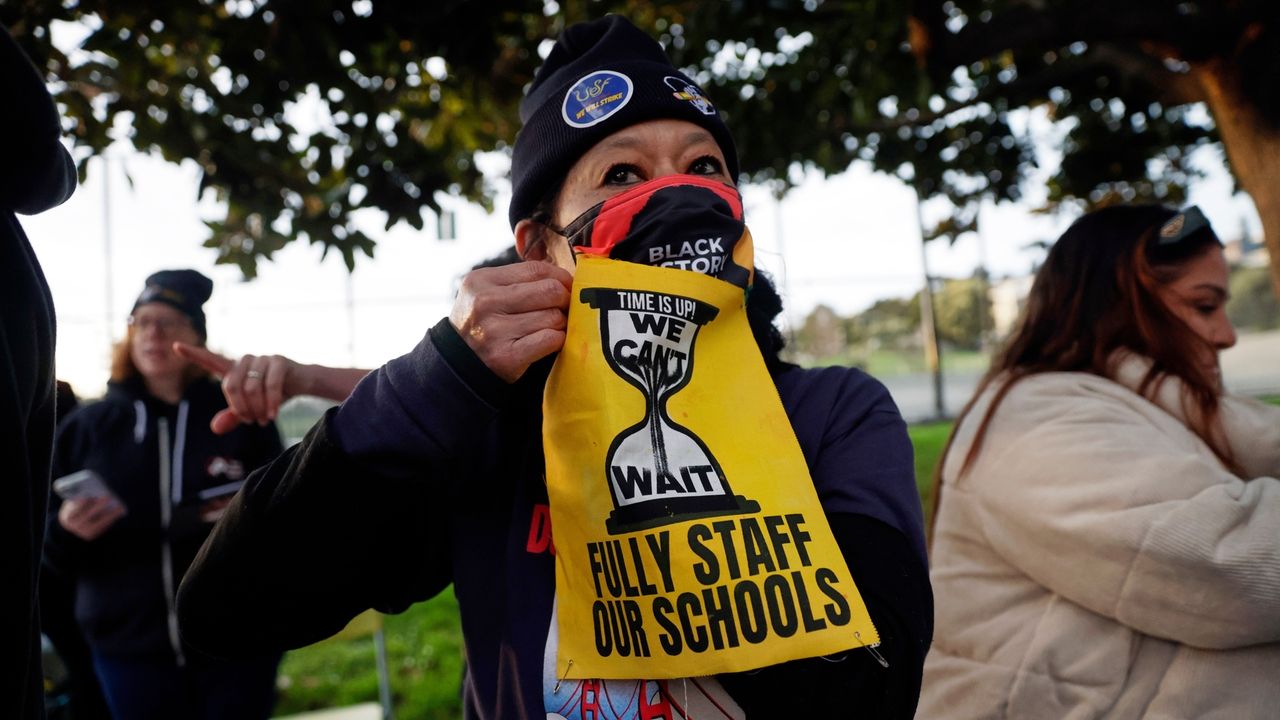 San Francisco public schoolteachers strike over wages and health benefits