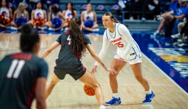 Tatum Thompson dribbling