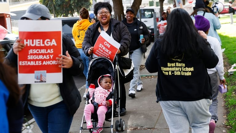 Bret Harte Elementary kindergarten to second grade teacher Kalina Francois...