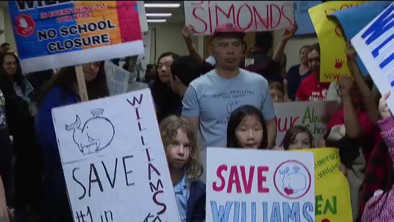 Parents rally as San Jose Unified considers closing up to 9 schools