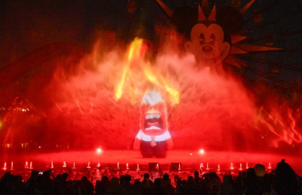 World of Color Happiness! inside California Adventure at the Disneyland Resort in Anaheim, CA, on Tuesday, May 13, 2025. (Photo by Jeff Gritchen/MediaNews Group/Orange County Register via Getty Images)