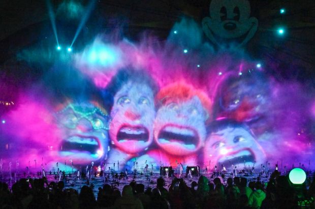 World of Color Happiness inside California Adventure at the Disneyland Resort in Anaheim, CA, on Tuesday, May 13, 2025. (Photo by Jeff Gritchen/MediaNews Group/Orange County Register via Getty Images)