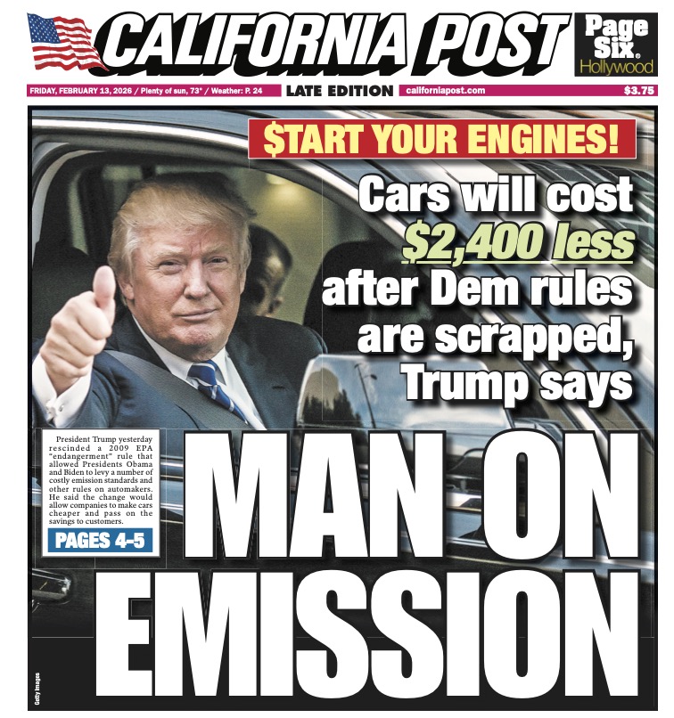 CA Post Cover for February 13, 2026