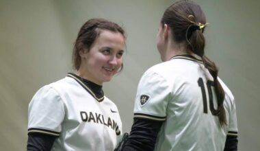 Softball Sweeps Dome Doubleheader against U of M Dearborn