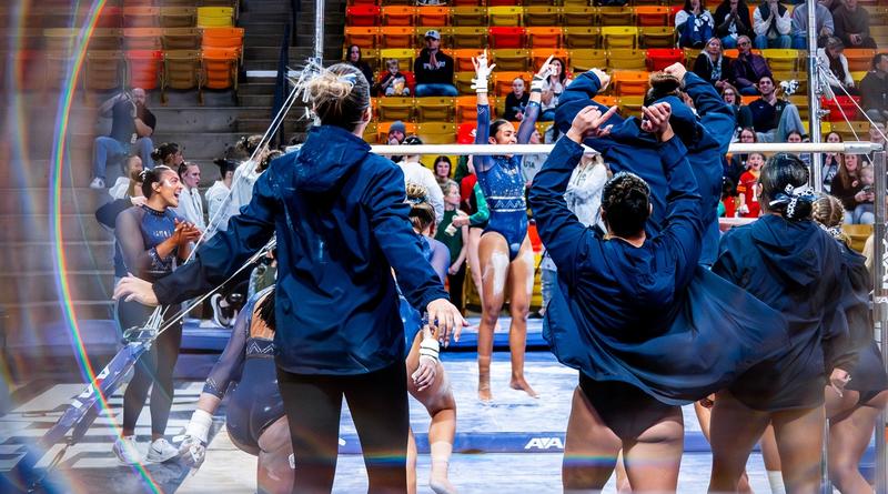 Gymnastics Competes at San José State Sunday Afternoon