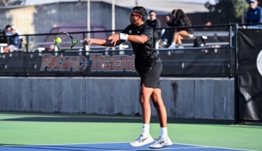 Men’s Tennis Falls to California on the Road