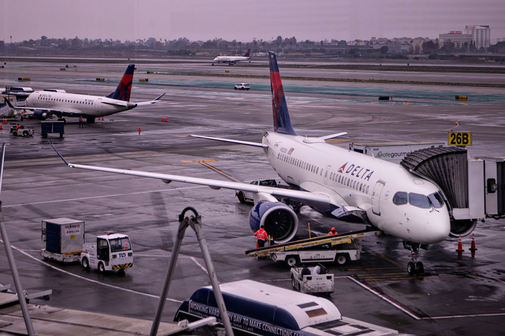 Ground stop issued at LAX as storm slams Southern California