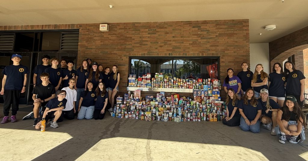 Junior Optimists say Thank You to Coronado for tackling hunger