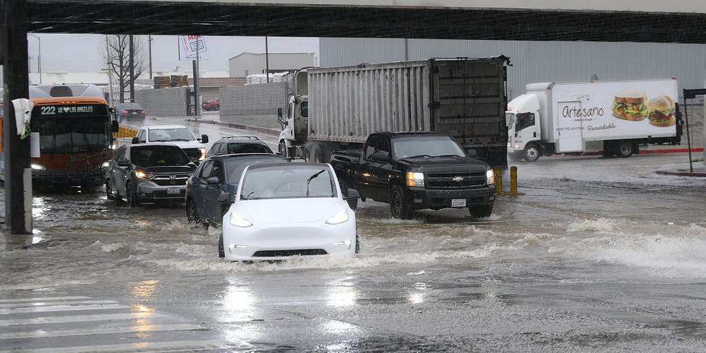 California rain and snow forecast: Flood threat for coast through Tuesday