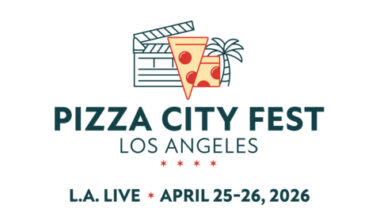 Pizza City Fest Returns to L.A. LIVE With 40 of Southern California’s Top Pizzerias, April 25-26, 2026
